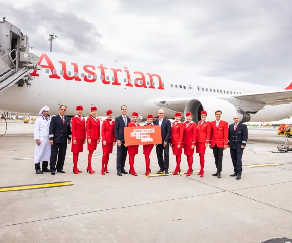 Austrian Airlines expands long-haul network with inaugural  flight to Boston 